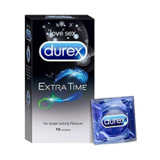 Bazarwala Durex Extra Time Condoms, 10pcs