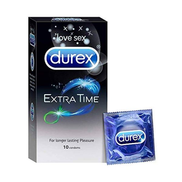 Bazarwala Durex Extra Time Condoms, 10pcs
