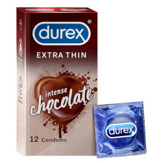 Bazarwala Durex Extra Thin Intense Chocolate Flavoured 10 Pcs Condoms