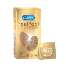 Bazarwala Durex Real Feel Condoms for Men10 Pcs