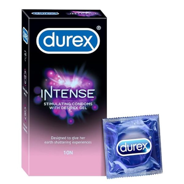 Bazarwala Durex Intense Stimulating Condom 10 pcs
