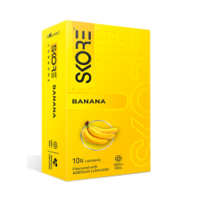 Bazarwala Skore Banana Flavoured Condoms  (10pcs)