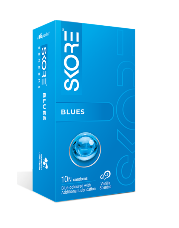 Bazarwala Skore Blues Condom (10pcs)
