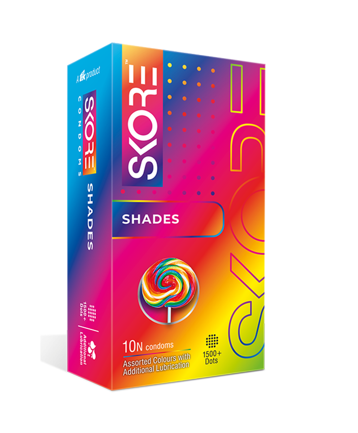 Bazarwala Skore Shades Flavoured Condom (10pcs)