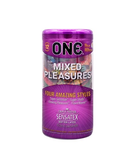 Bazarwala One Mixed Pleasures Condom (12 Pieces)