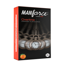 Bazarwala Manforce Overtime Orange Flavoured Condom 10pcs
