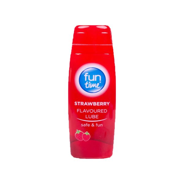 Bazarwala Fun Time Strawberry Flavoured Water Based Lubricant 75 ML