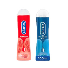 Bazarwala Durex Strawberry & Classic Lubricant Gel