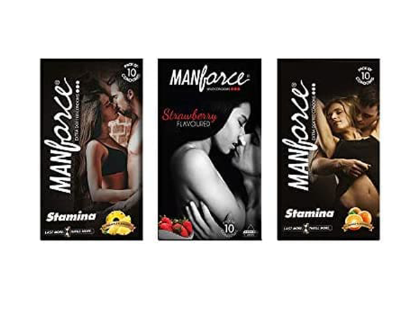 Bazarwala Buy 3 Manforce Combo Pack