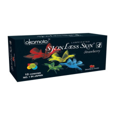 Bazarwala Skinless Skin Strawberry Condom