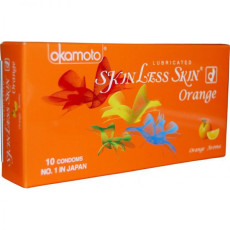 Bazarwala Skinless Skin Orange Condom