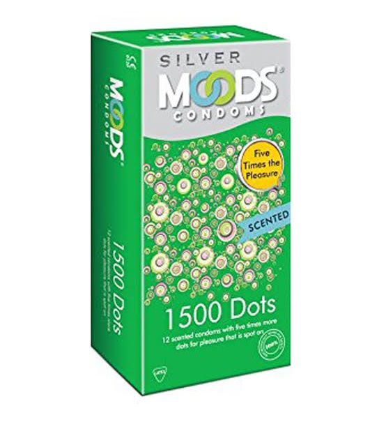 Bazarwala Moods Silver 1500 Dots Condom