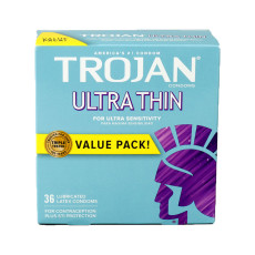Bazarwala TROJAN Ultra Thin For Ultra Sensitivity Value Pack 36 Pcs