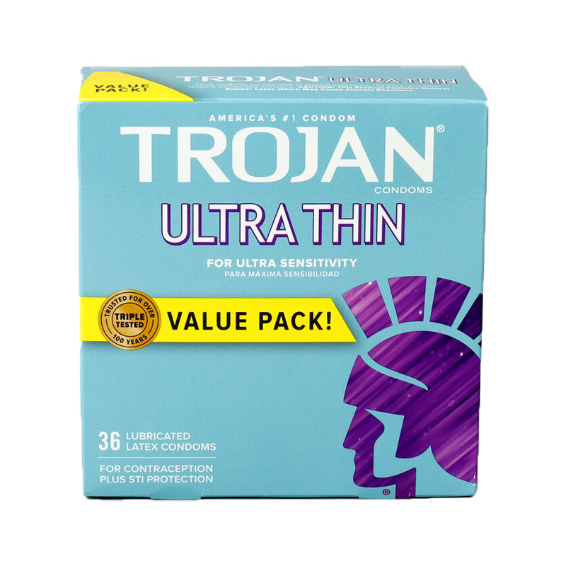 Bazarwala TROJAN Ultra Thin For Ultra Sensitivity Value Pack 36 Pcs