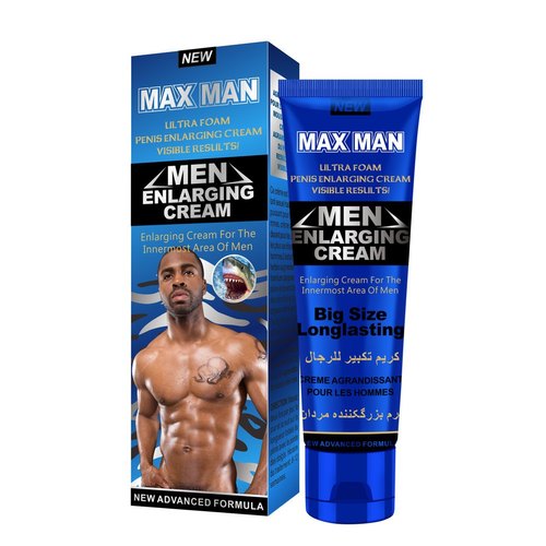 Bazarwala MaxMan Men Enlarging Cream, Blue